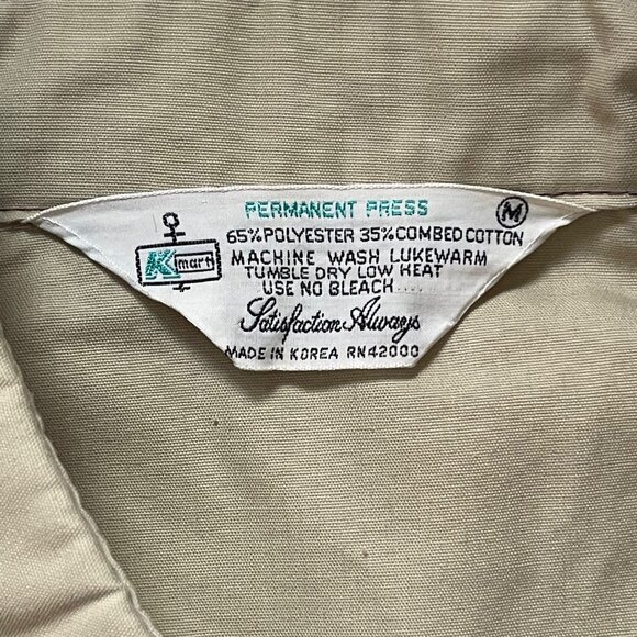 70's safari shirt - men's medium - Picture 5 of 6